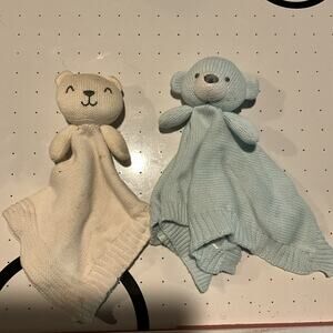 Carter’s Teddy Bear Lovey Lot Of 2